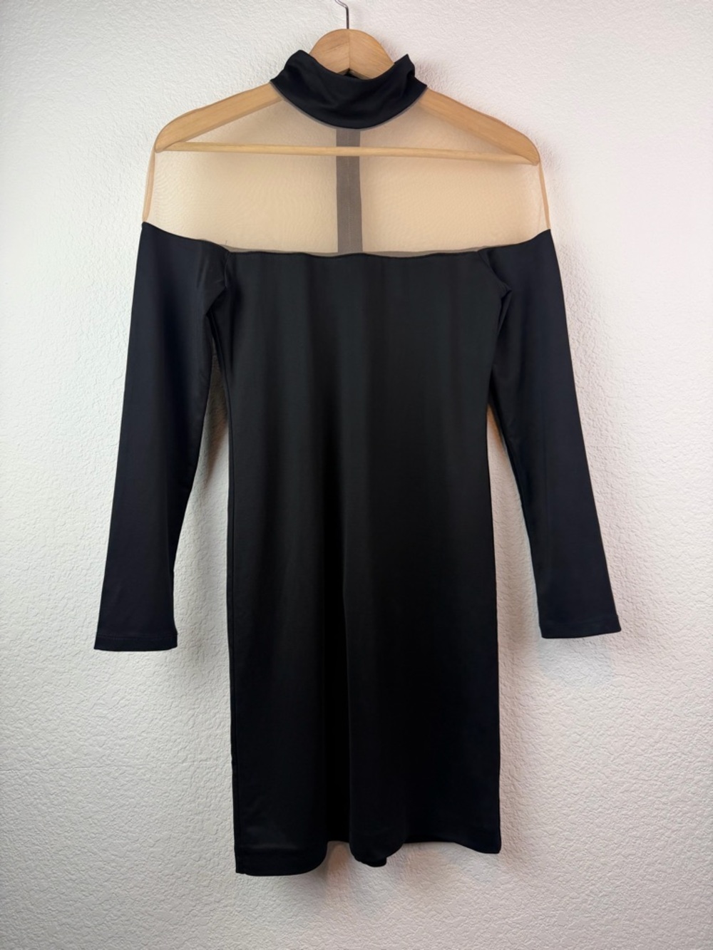 Alice & Olivia Zahra Illusion Bodycon Dress